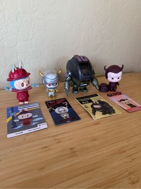 Lot of 4 POPMART Labubu Figures W/ Card - See Below for Description